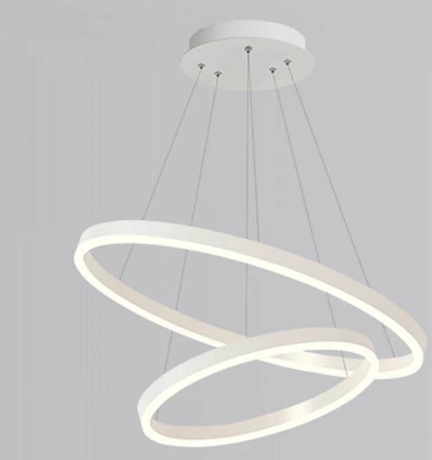 Suspension LED télécommandée pour adapter l'éclairage de votre salon