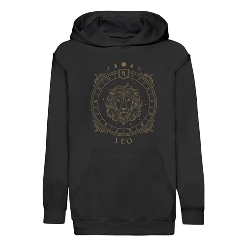 Sweat à capuche enfant Leo pour passionné de cartomancie et d'astres