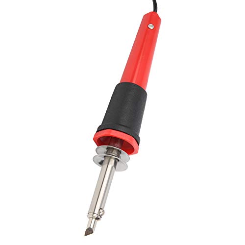 Electric Soldering Iron with 5 Pen Tips, DIY Creation for Gourd Pyrography, Wood & Leather Art (US Plug 110V)