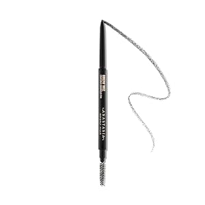 Anastasia Beverly Hills Brow Wiz – Ultra-Slim Retractable Eyebrow Pencil for Hair-Like Strokes, Natural Precision Definition, Longwear Waterproof Smudge-Proof for Filling & Shaping Brows