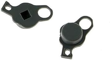 New Replacement C-Stick C Key Button Cap Analog C Joystick Stick Cap for New 3DS / New 3DS XL LL-Dark Grey
