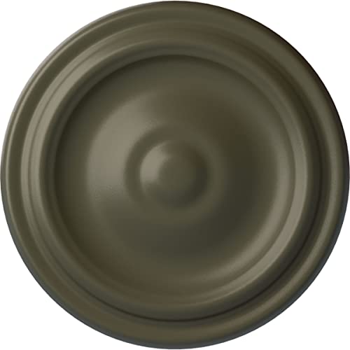 Image of 9 5 /8 inchOD x 1 1 /8 inchP Maria Ceiling Medallion (Fits Canopies up to 1 3 /4 inch), Witch Hazel