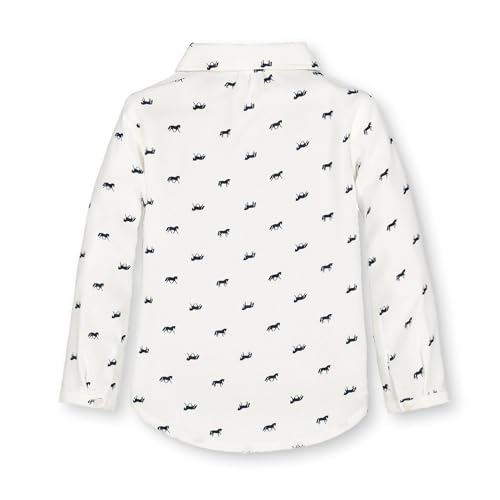 Hope & Henry Girls' Button Down Peter Pan Collar Top4