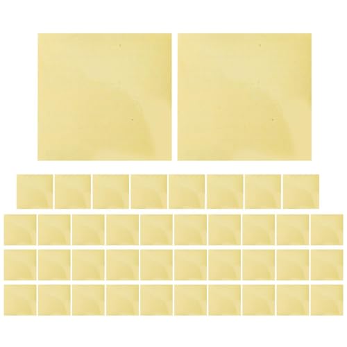 Genérico Juego De 40 Parches De Reparación para Colchones De Aire Y Piscinas   Juego De Reparación Autoadhesivo (7x7 Cm)   Kit De Impermeable para Juguetes Inflables, Flotadores, Tiendas De Campaña