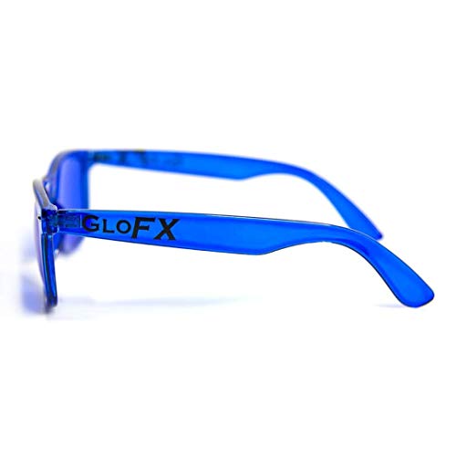 GloFX Color Therapy Glasses - 2 Pack - Chakra Mood Light Therapy Chromotherapy Glasses