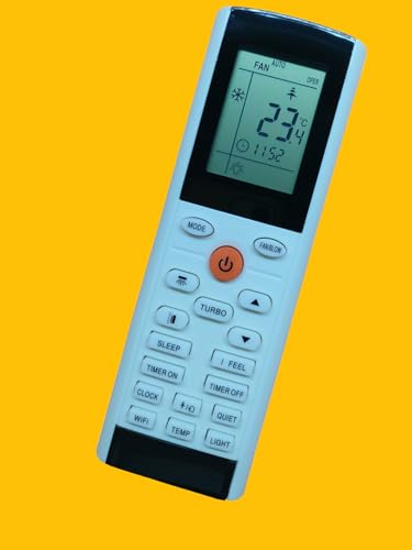 Image of AMAZOR Ac Remote- Model -193A YAC1FB5 Compatible with Blue Star Ac Remote Original | Suitable for 1 | 1.2 | 1.3 | 1.5 | 1.8 | 2 | 2.2 | 2.5 | 3 Ton Split and Window Air Conditioner | Match & Buy