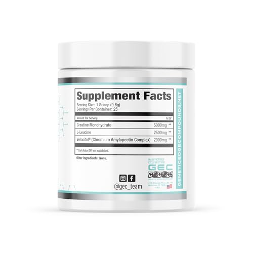 Genetic Edge Compounds Muscle Potion Creatine Powder