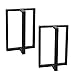 MBQQ Furniture Legs 28”Height 17.7”Wide Rustic Decory T Shape Table Legs,Heavy Duty Metal Desk Legs,Dining Table Legs,Industrial Modern, DIY Iron Bench Legs
