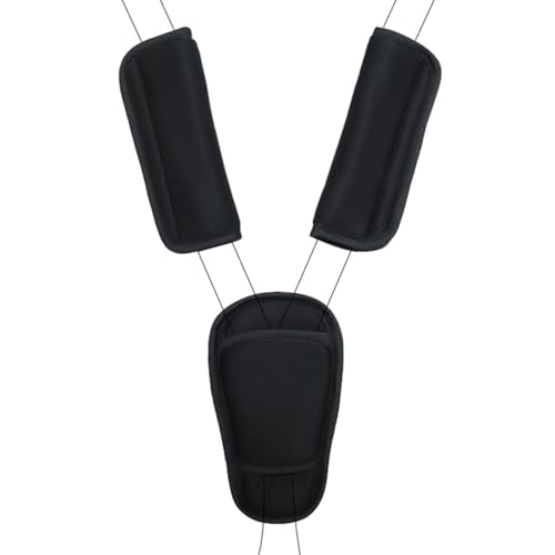 Pack de 3 Housse de Ceinture de Sécurité pour Bébé, Épaulières de Ceinture de Sécurité pour Bébé, Épaulières de Ceinture de Sécurité pour...