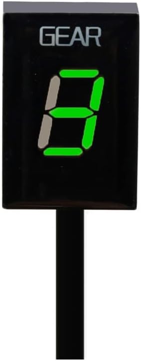 Gear Display Meter Motorcycle Gear Indicator for YA&MAHA YZF-R6 R1 TDM900 XJ6 FZ6 for Fazer FZS1000 Gear Display ECU 6 Level Display Motorcycle Gear Indicator
