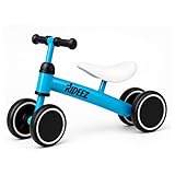 RIDEEZ | Bicicleta de Equilibrio para Niños, Bici de Balance sin Pedales de Aprendizaje de Equilibrio para Bebés Asiento...