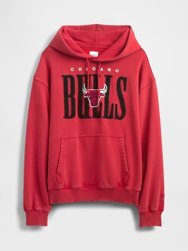 Image of GAP Men's X Nba Graphic Logo Hoodie Sweatshirt