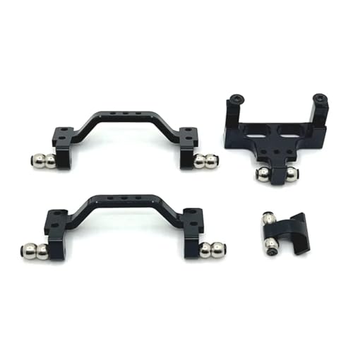 RC��������̎� For WPL C64 1/16 ���^�������N�}�E���g �v�����b�h�u���P�b�g �T�[�{�x�[�X �����[�g�R���g���[���J�[ �A�b�v�O���[�h�p�[�c �A�N�Z�T���[(Black)