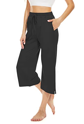 Rrosseyz Damen Jogginghose Mit Taschen – Leicht, Weich, Elastischer Bund Für Yoga, Training & Lounge