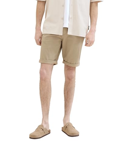 TOM TAILOR Herren Slim Chino Bermuda Shorts mit Stretch, 11018 - Chinchilla, 29 – Ansicht 1