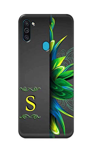 Image of Name II Initial II Letter Alphabet S Hard Back Case Cover for Samsung Galaxy M11 / Samsung A11, SM-M115F / DSN Back Cover -(J5) VNS2222