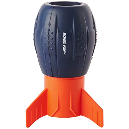 Aerobie Super Sonic Fin Catch Football, Outdoor-Spielzeug aus weichem Material, für Kinder und Erwachsene ab 8 Jahren, Blau/Orange