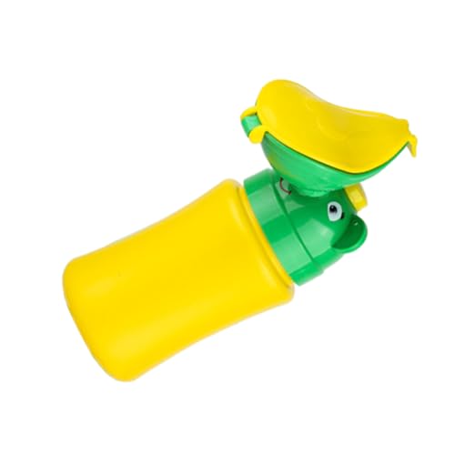 EXAOMBLE 用携帯式トイレボトル 軽量人間工学設計 漏れ防止スプリングバックル付き アウトドア車載旅行用キッズ便器 簡易携帯尿瓶