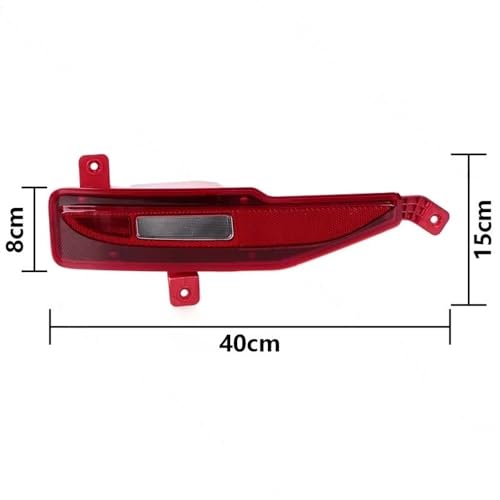 Réflecteur pare-chocs arrière MG HS feu antibrouillard clignotant EHS