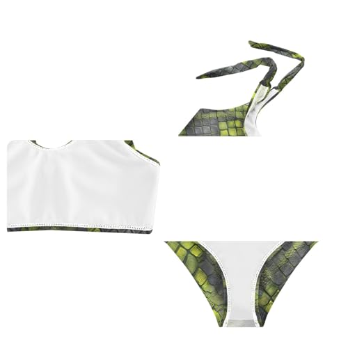 Image of Boccsty Cute Crab Red Blue Girls Swimsuits Kids Bikini Sets 2 Pcs Bathing Suit for 3T