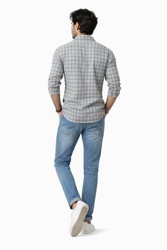 Image of Linen Checked Shirt
