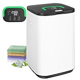 EYDMTE Towel Warmer for Bathroom, 23L Large Towel Warmers, Heated Towel Warmer Bucket with LED Display, 3 Heating Modes, 20/40/60 Min, Auto Shut Off, Child Lock, Black