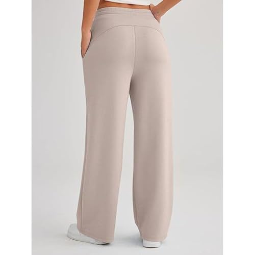 Women's High Waisted Joggers Wide Leg Pants Long Palazzo Jogger Workout Pocket Ankle Comfy Trousers2