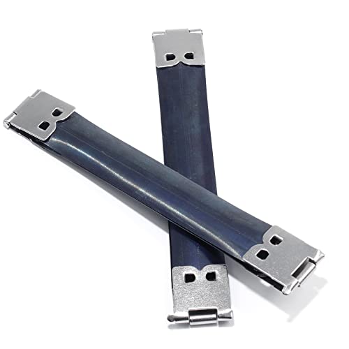 Image of Murtenze 20Pack 100mm Metal Internal Flex Frame Kiss Clasp, Purse Frame Coin Handbag Hinges for Bag Coin Purse Handmade Wallet DIY Craft.