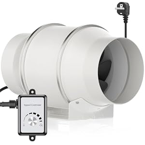 HG Power HF-150PE Rohrventilator 150mm Badlüfter
