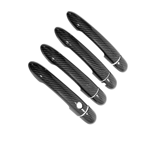 Cache poignée carbone Renault Fluence anti rayure 2 boutons - 8