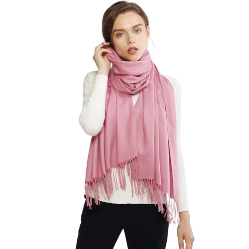 Image of RIIQIICHY Women's Fringe Shawl Wrap Pashmina Scarf for Wedding Evening