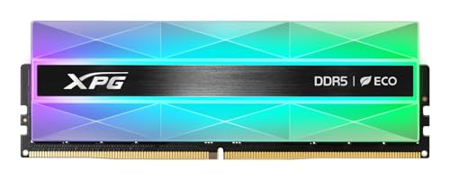 Image of ADATA XPG Lancer Neon RGB 16GB DDR5 6000MHz CL30-40-40 U-DIMM Desktop Memory RAM (AX5U6000C3016G-CLANRSG)