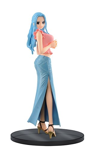Banpresto One Piece 6.7-Inch Nefeltari Vivi Figure B (Blue Jeans), Jeans Freak Series Volume 9