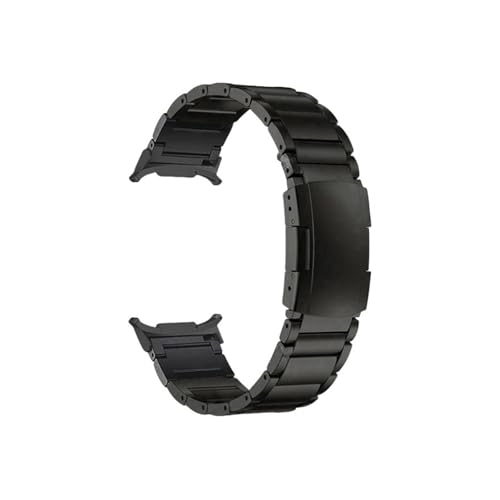 [PLYYQZM] �ɍ��� Sam su ng Galaxy Watch 7 Ultra 47mm�p�`�^���o���h,�ɍ��� Galaxy ULTRA2(2025)�p���^���X�g���b�v �u���X���b�g Correa�ɓK�p(Black,For Watch 7 Ult