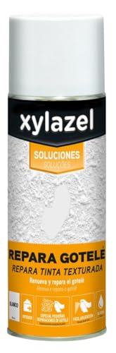 Xylazel Soluciones Spray Repara Gotelé mate Blanco 400 ml, El embalaje puede variar