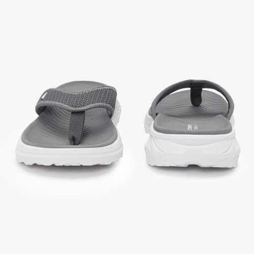 Image of Red Tape Thong Casual Sandals for Men in Dark Grey | Casual Sandals