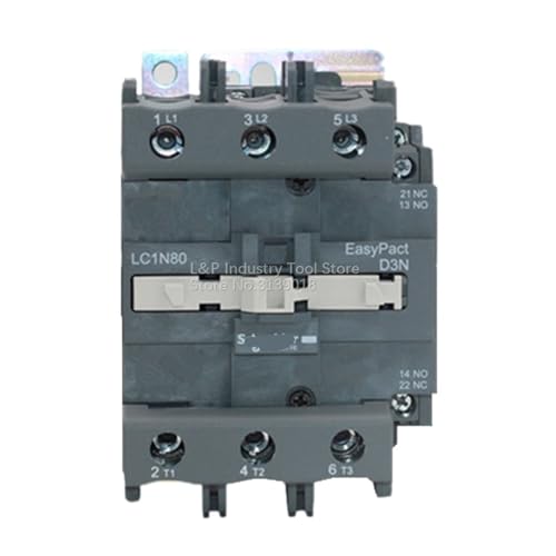 Contacteur LC1E80M5N mis à niveau en LC1N80M5N pour moteur 37KW