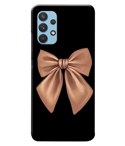 Image of Girly Pink Bow Printed Hard Back Case Cover Compatible for Samsung Galaxy A33 5G / SM-A336EP, Samsung A33 5G (Multicolor) - D1660