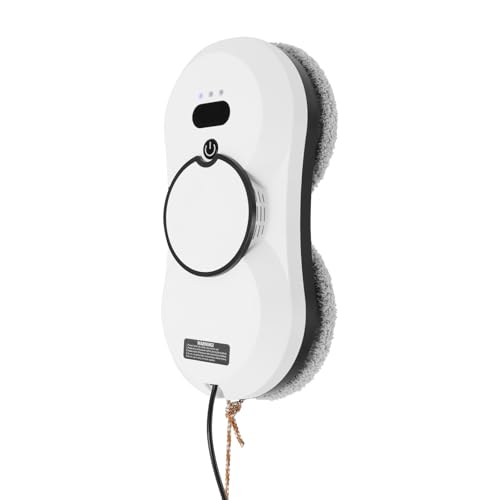 Fyssnn Robot De Limpieza De Ventanas Inteligente Con Tecnología De Pulverización Ultrasónica Y 3 Modos De Limpieza, Dispositivo De Limpieza De Fyssnn Robot De Limpieza De Ventanas Inteligente Con Tecnología De Pulverización Ultrasónica Y 3 Modos De Limpieza, Dispositivo De Limpieza De