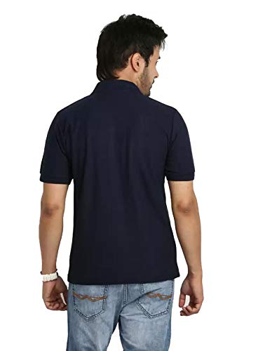 Image of Freely Men's Poly-Cotton Collar & Plain T-Shirt - Pack of 3
