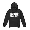 AC/DC ACDC Back In Black Hoodie, Black, Large #2
