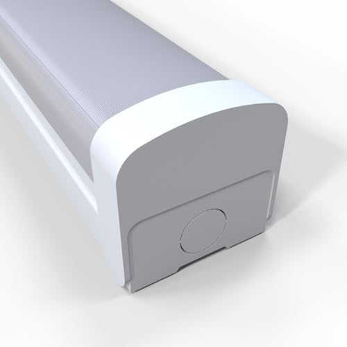 Simple Lighting® 5ft LED Batten Light 60W 7200LM, CCT Colour Selectable (Warm/Natural/Cool White), High Output Slimline Garage Lighting for Workshop Warehouse Commercial