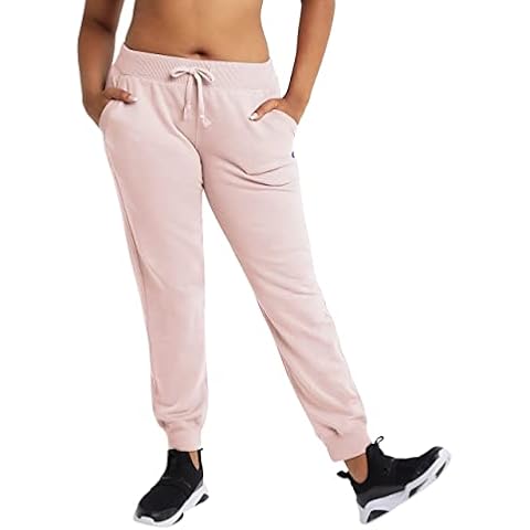 Champion Women's Powerblend Joggers in Sheer Pale Pink Cover
