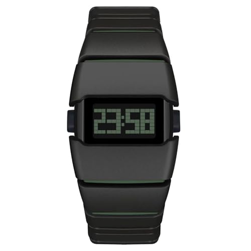 Image of ON TIME OCTUS Unisex Retro Digital Watch | Futuristic Link Strap | LED Display Wristwatch for Men, Women