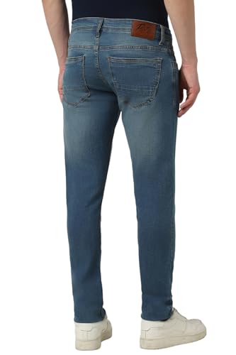 Image of Peter England Men's Regular Fit Mid Rise Jeans