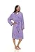 North 15 Women's Super Soft Warm Plush Fleece Bathrobe