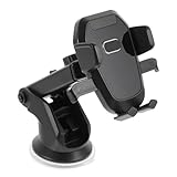 Zynphancer 車載電話ホルダー 吸盤式マウント – 360度回転対応 ダッシュボード取り付け 多機能アーム for スマートフォン