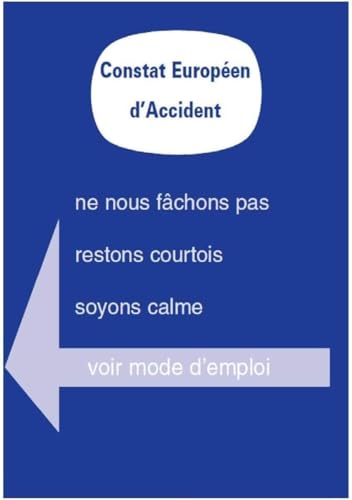 kinoco Constat Amiable d'Accident Automobile Agréé -Lot de 2 - Valable pour Toutes Assurances en France et Europe (2)