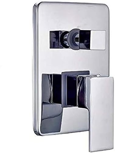 Ensemble combiné de douche moderne en chrome avec mitigeurs muraux de haute précision - 4