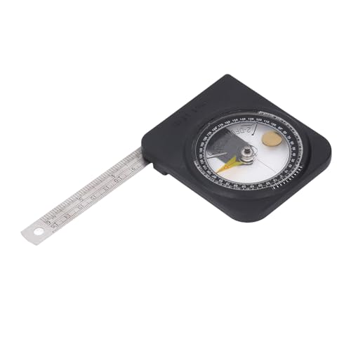 Buscador de ángulos magnético con regla de acero inoxidable miniatura 3
